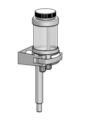 Priming Aid ASH95 6/9-6/9 PVC transparent/FPM with Clamp and Support