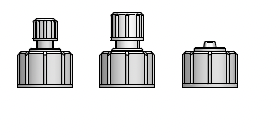 Hose Clamp Connection Set PVC/FPM/EPDM, 4/6, 6/9, 6/12mm