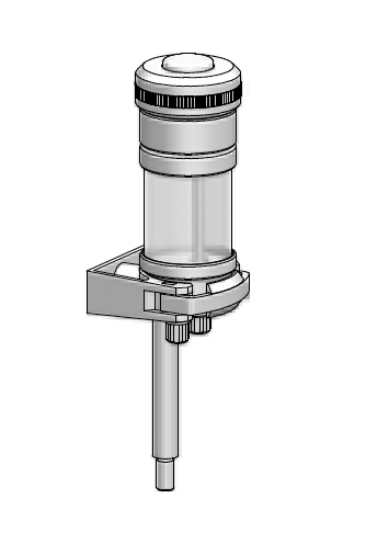 Priming Aid AHP95, 6/9MM, PVC/FPM, Transparent Body inc. Clamp/Bracket, c/w Integrated Pump